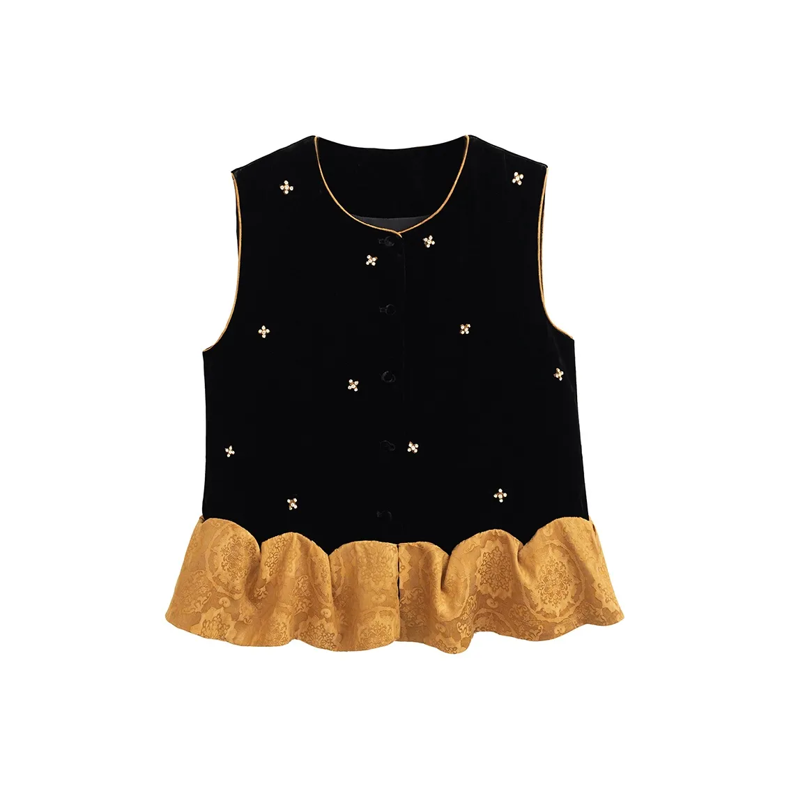 AURORA DIARY Новый китайский стиль Жилет Женские