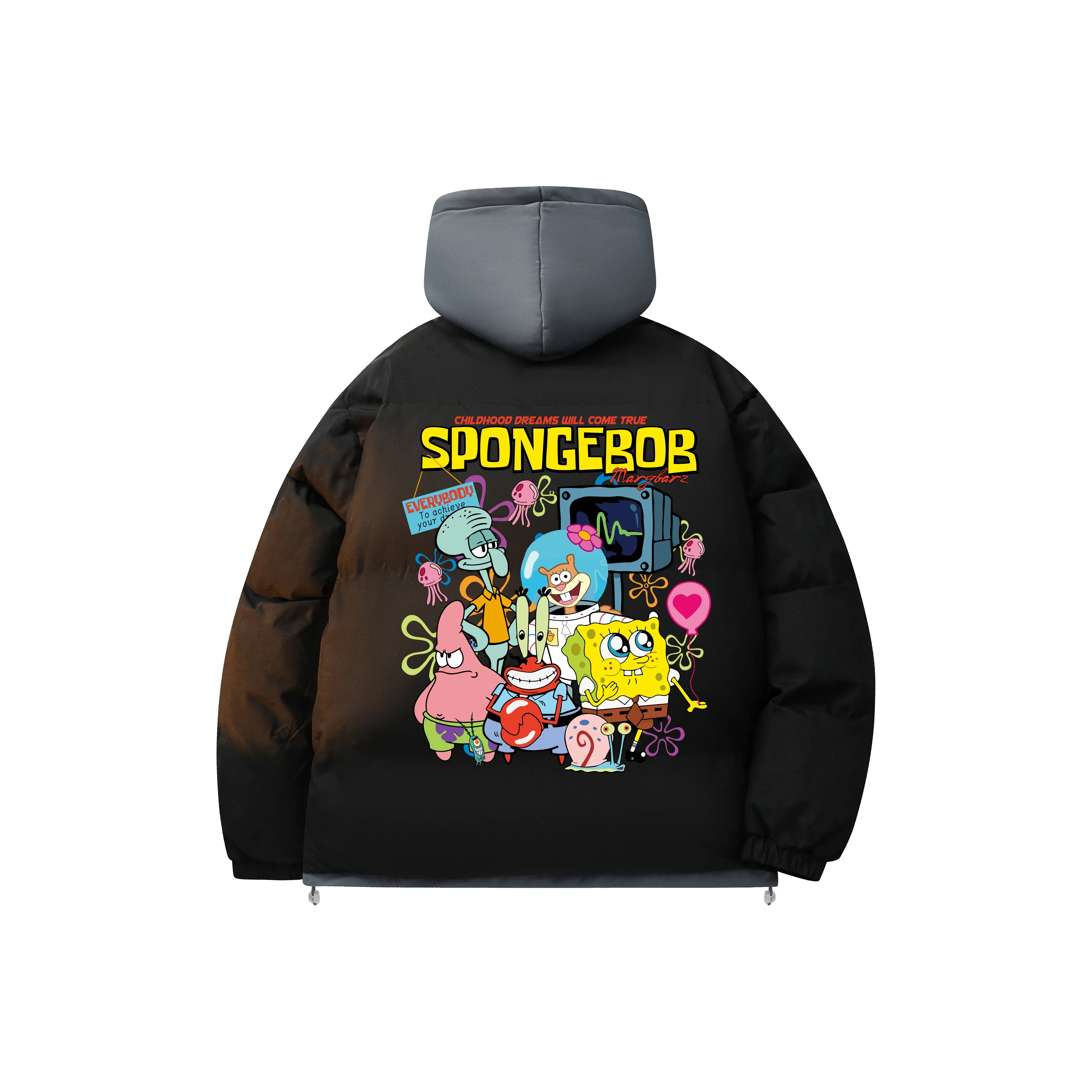 SPONGEBOB SQUAREPANTS Пуховик Унисекс