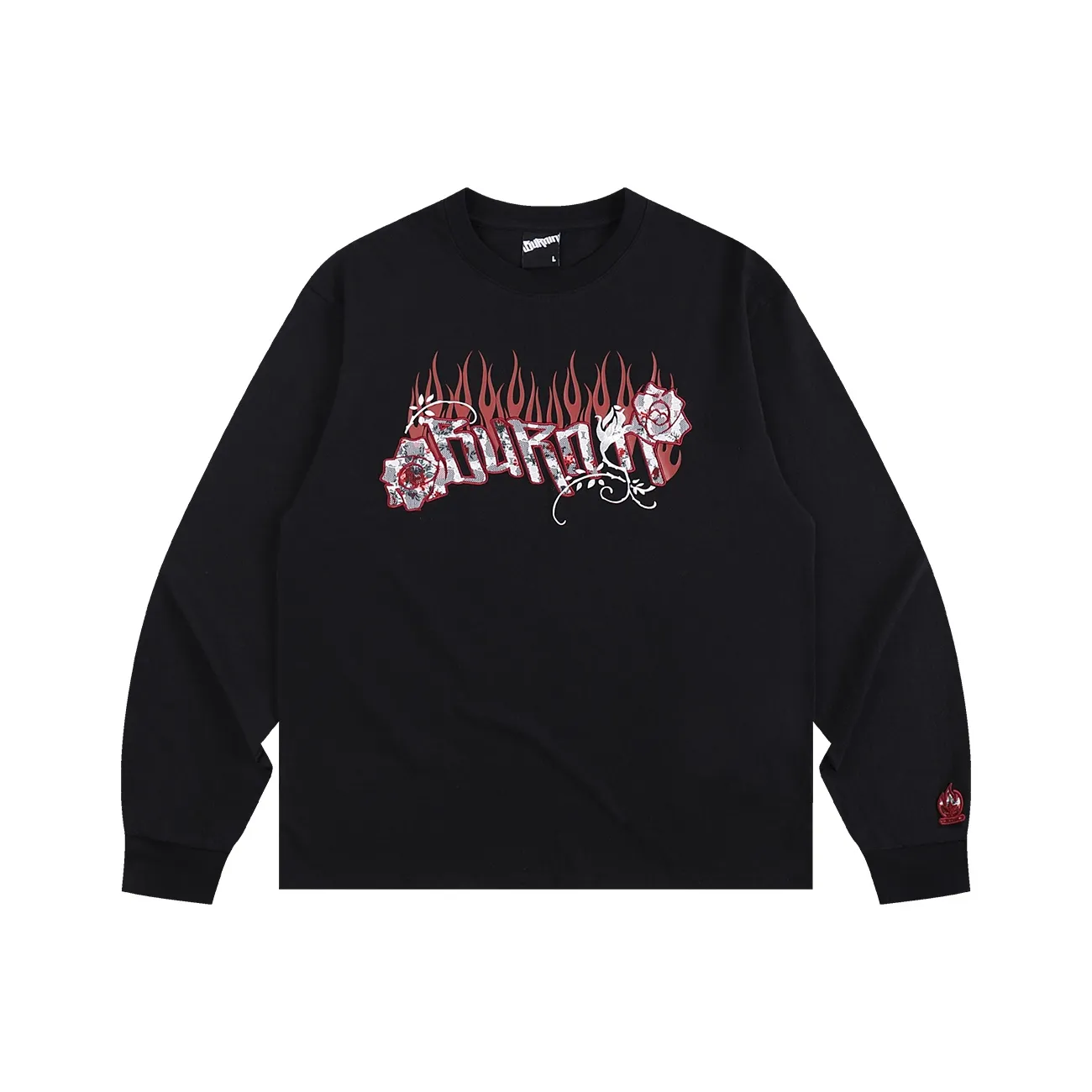 BURNIN Черный Унисекс T-рубашки