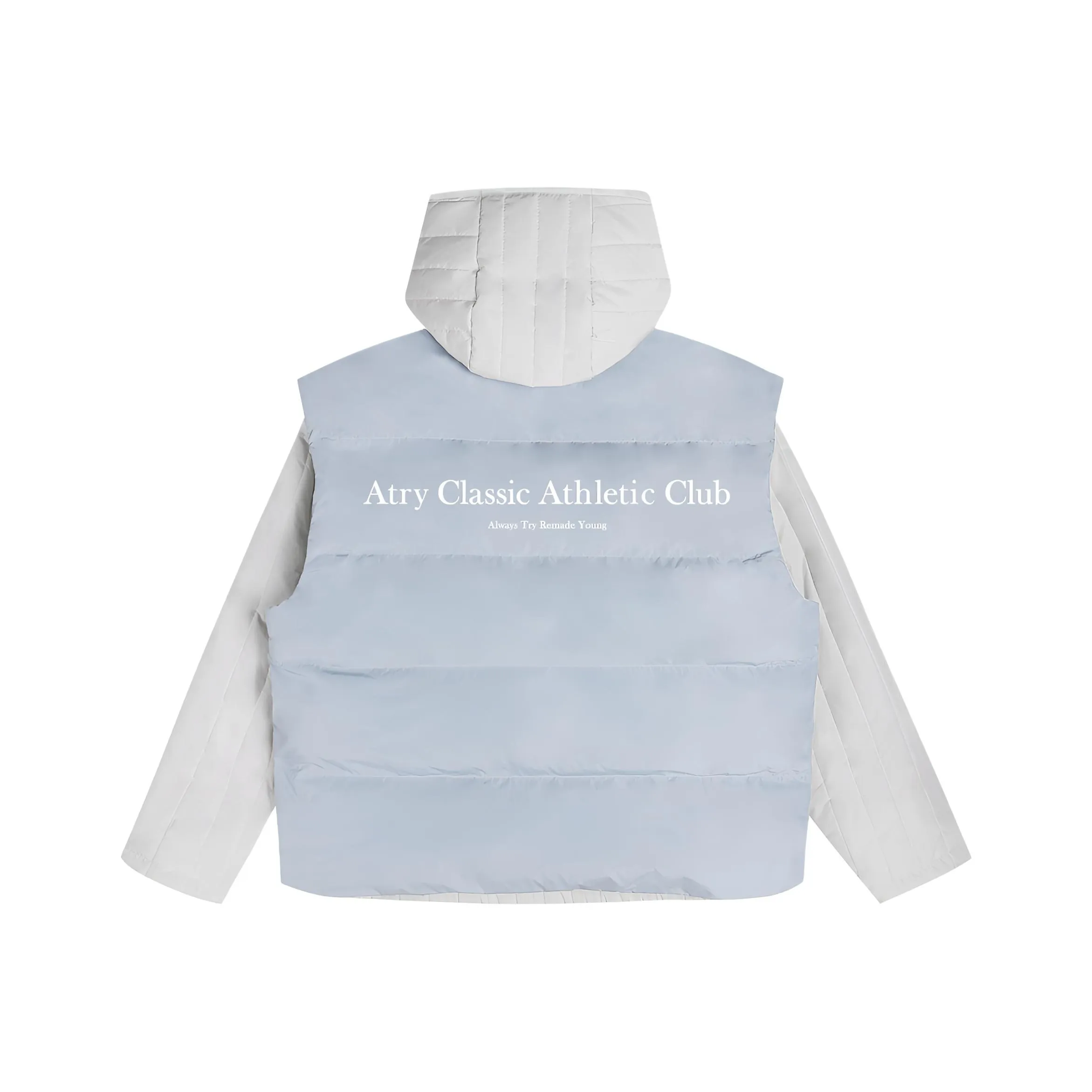 Atry Alphabet slogan series Пуховая куртка Унисекс