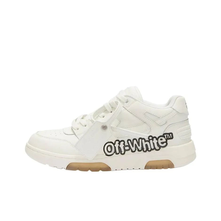 Off Белый Out Of Office Низкие Кроссовки для скейтбординга Женские Белые