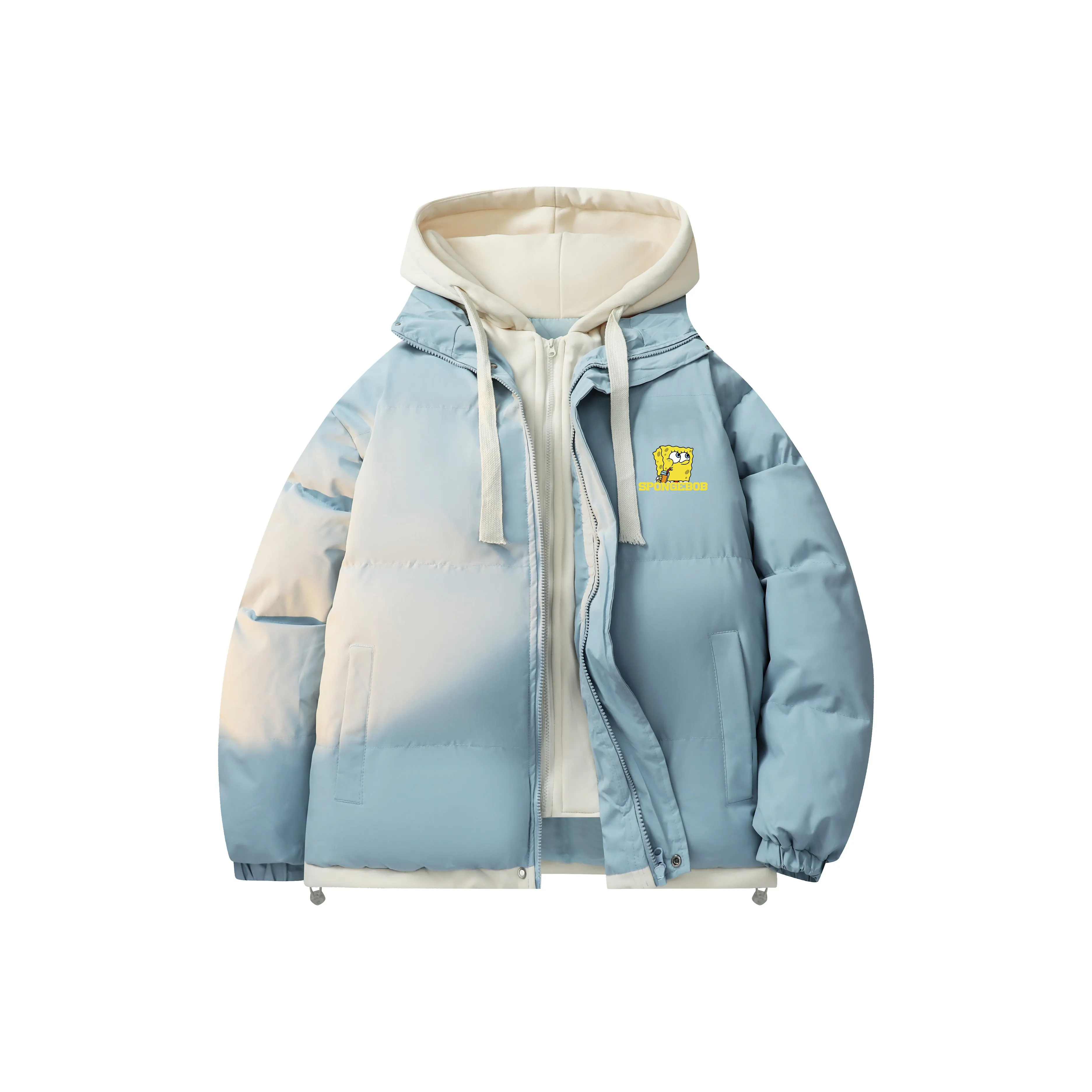 SPONGEBOB SQUAREPANTS Пуховик Унисекс