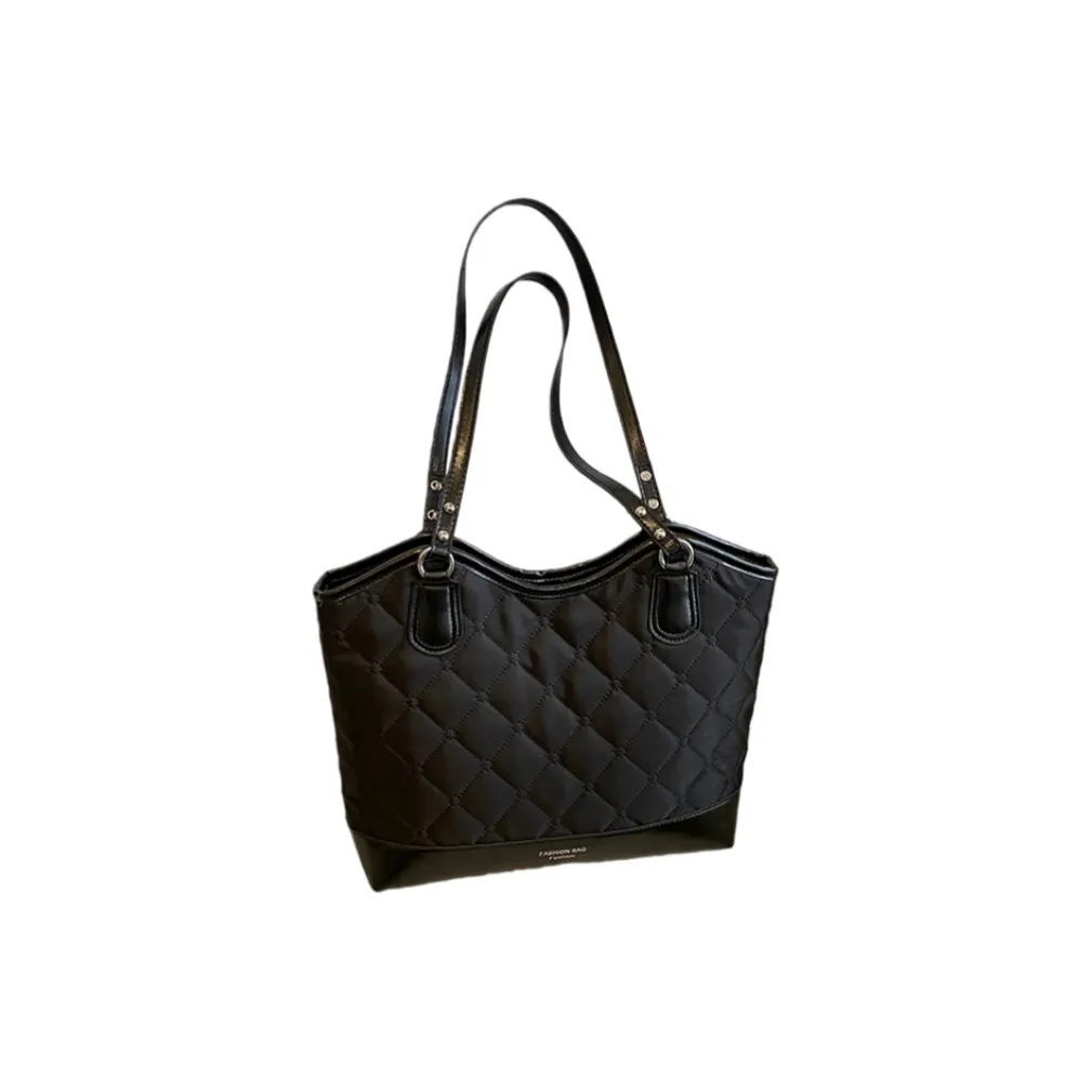 VENUCO ПУ (полиуретан) Пэчворк Оксфорд Сумка через плечо Стандартная Женская Черная Красная