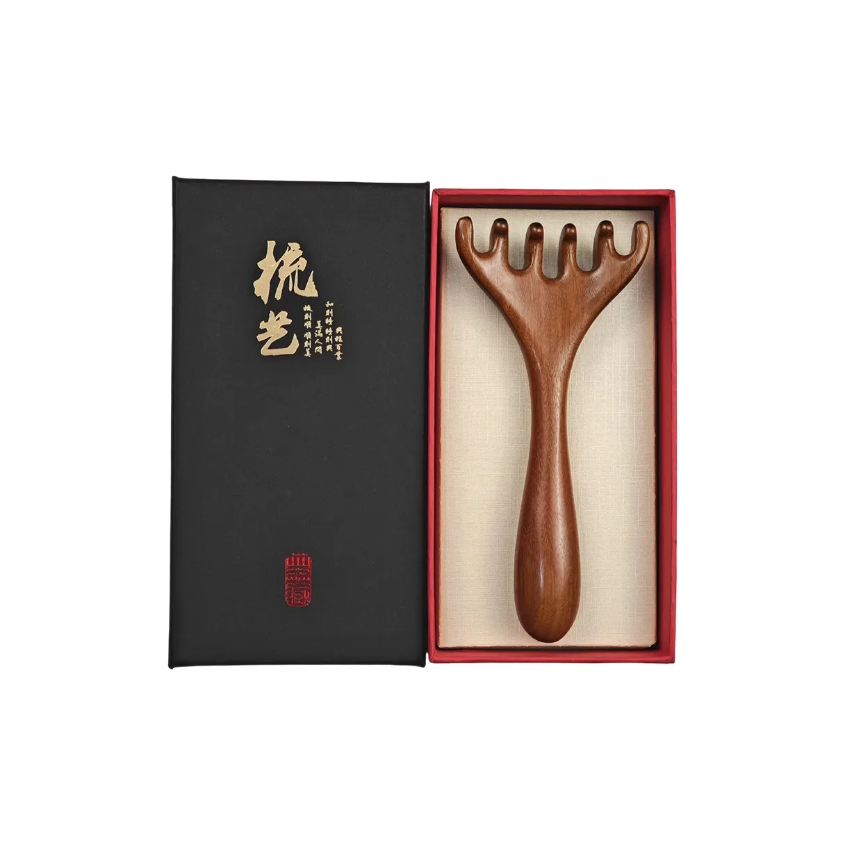 YOUWANGGU 6 Claw Массажная головка Расческа