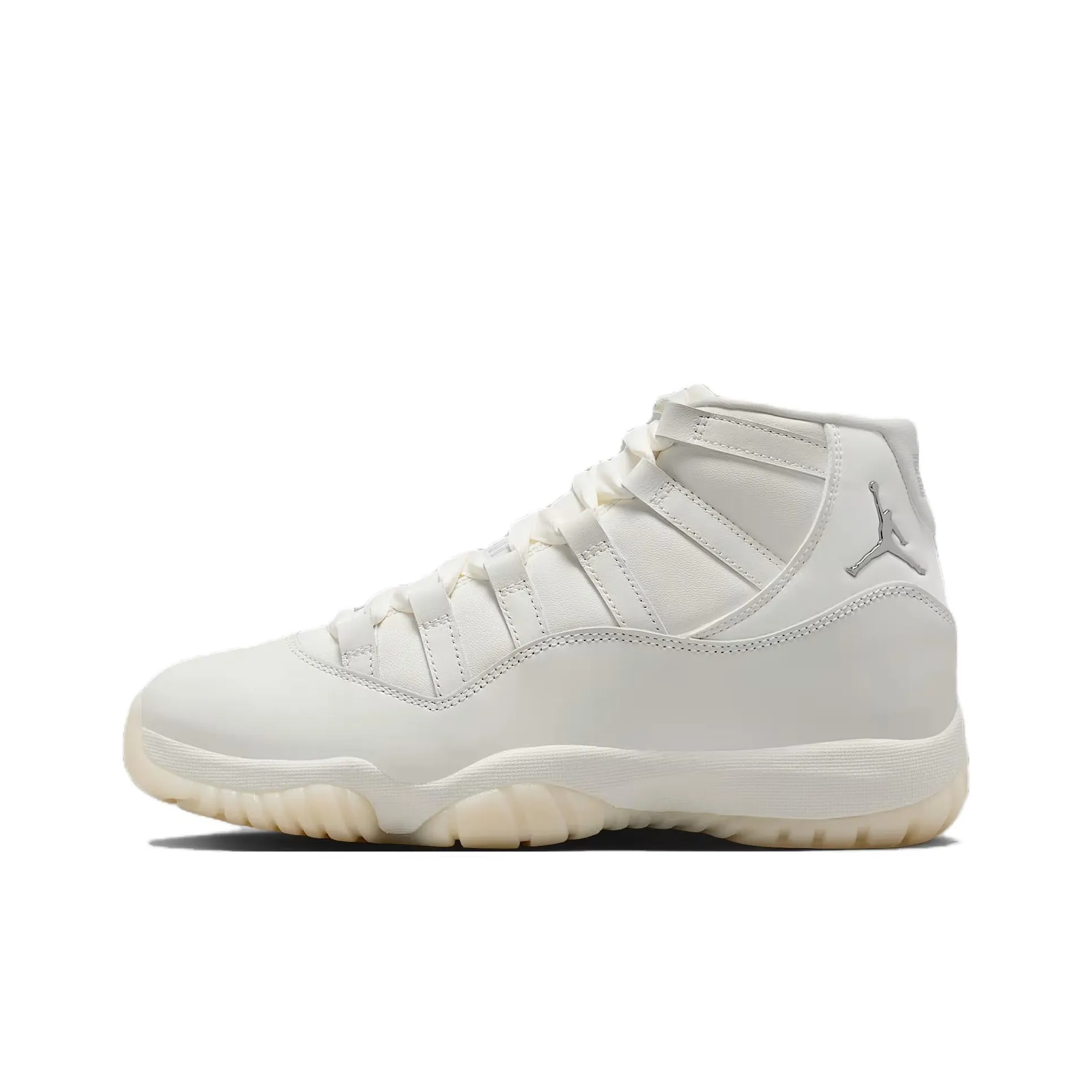 Jordan Air Jordan 11 MID Топ Винтажные баскетбольные кроссовки Женские Pearl White