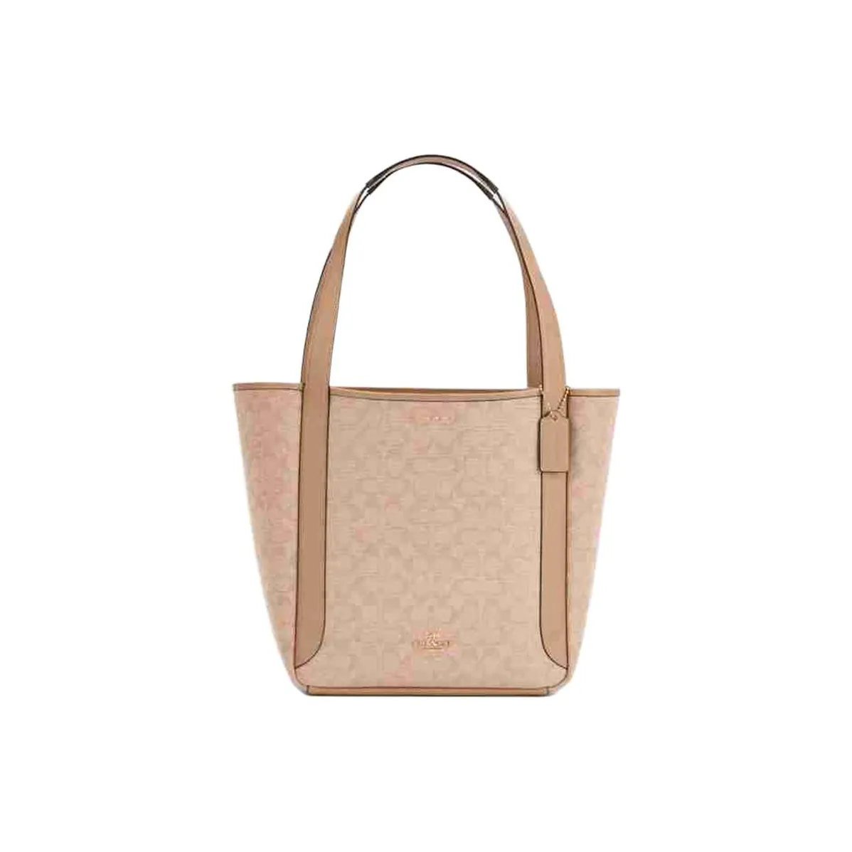 COACH Hadley Ткань с коровьей кожей одна сумка на плечо большая женская хаки