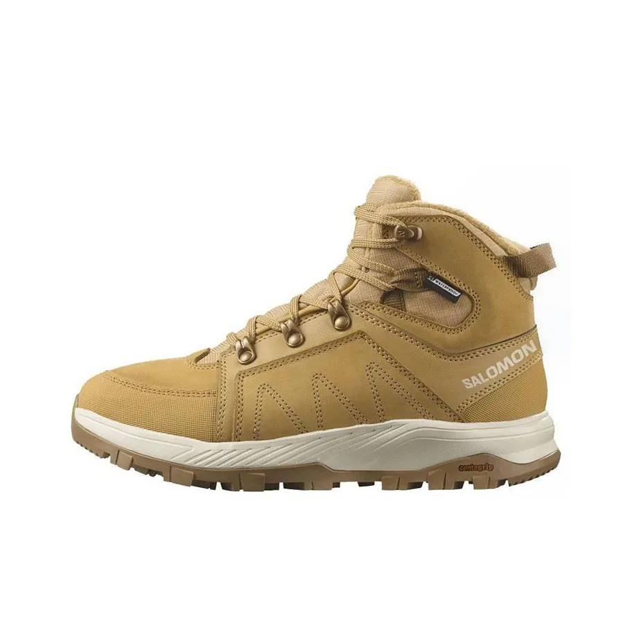 SALOMON Амортизация Легкий MID Топ Уличная обувь Женские Коричневый