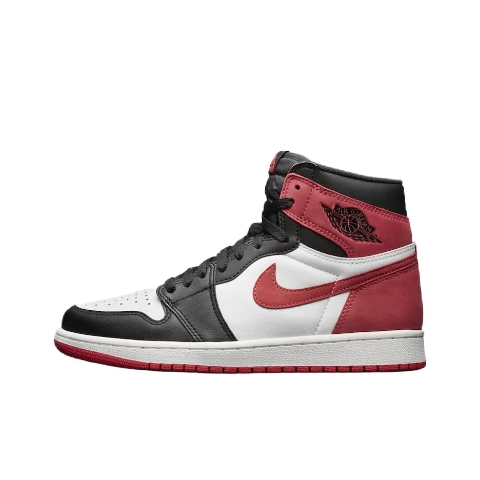 Jordan Air Jordan 1 Retro High 6 Rings High Top Винтажные баскетбольные кроссовки Мужской Черный Красный