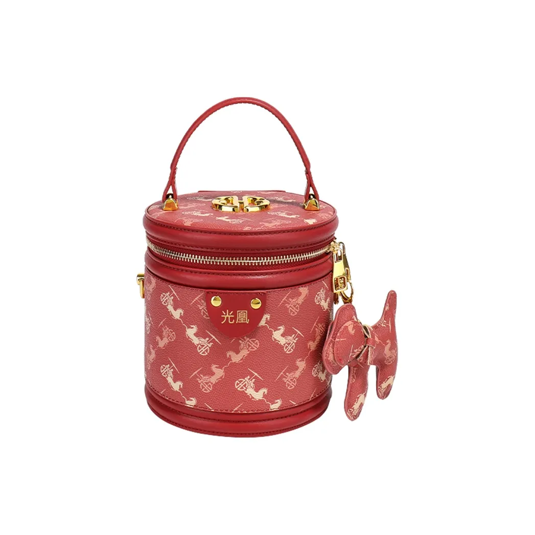 GHG PVC Сумка Стандартная Женская Красная Синяя Белая