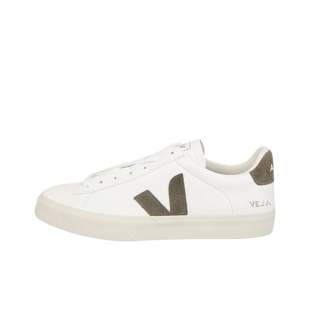 VEJA Campo Low Топ Стильный Скейтбординг Унисекс Белый