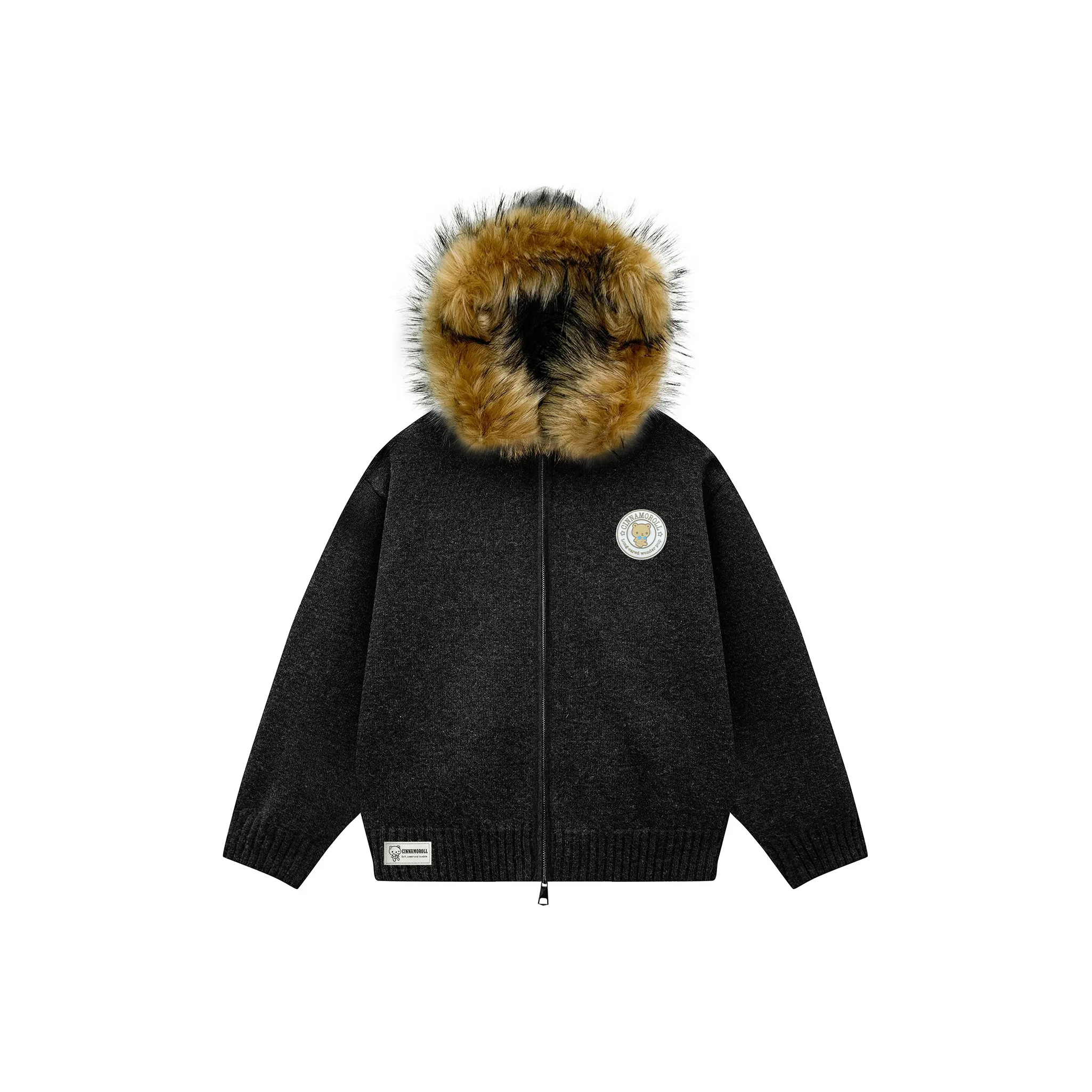 Sanrio X Cinnamoroll Yugui Dog KNIT Кардиганы Унисекс