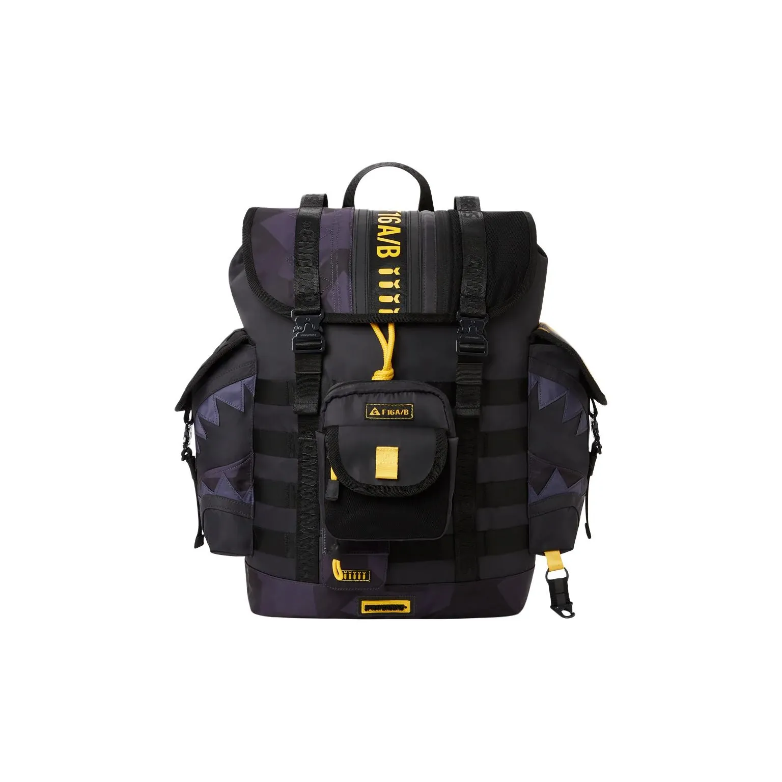 SPRAYGROUND Polyester Backpack Large Unisex Gray SPRAYGROUND Полиэстер Рюкзак Большой Унисекс Серый