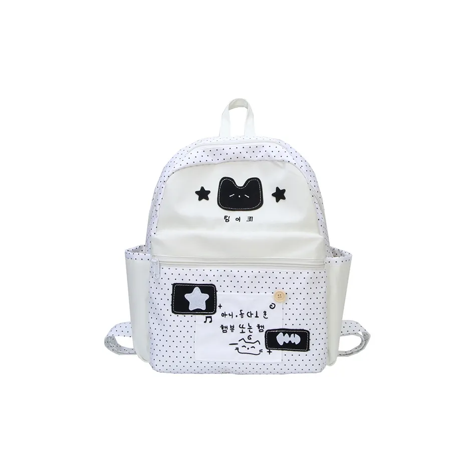 GOBLIN SHARKS 1759 Нейлон Рюкзак Стандартный Женские Белый Синий