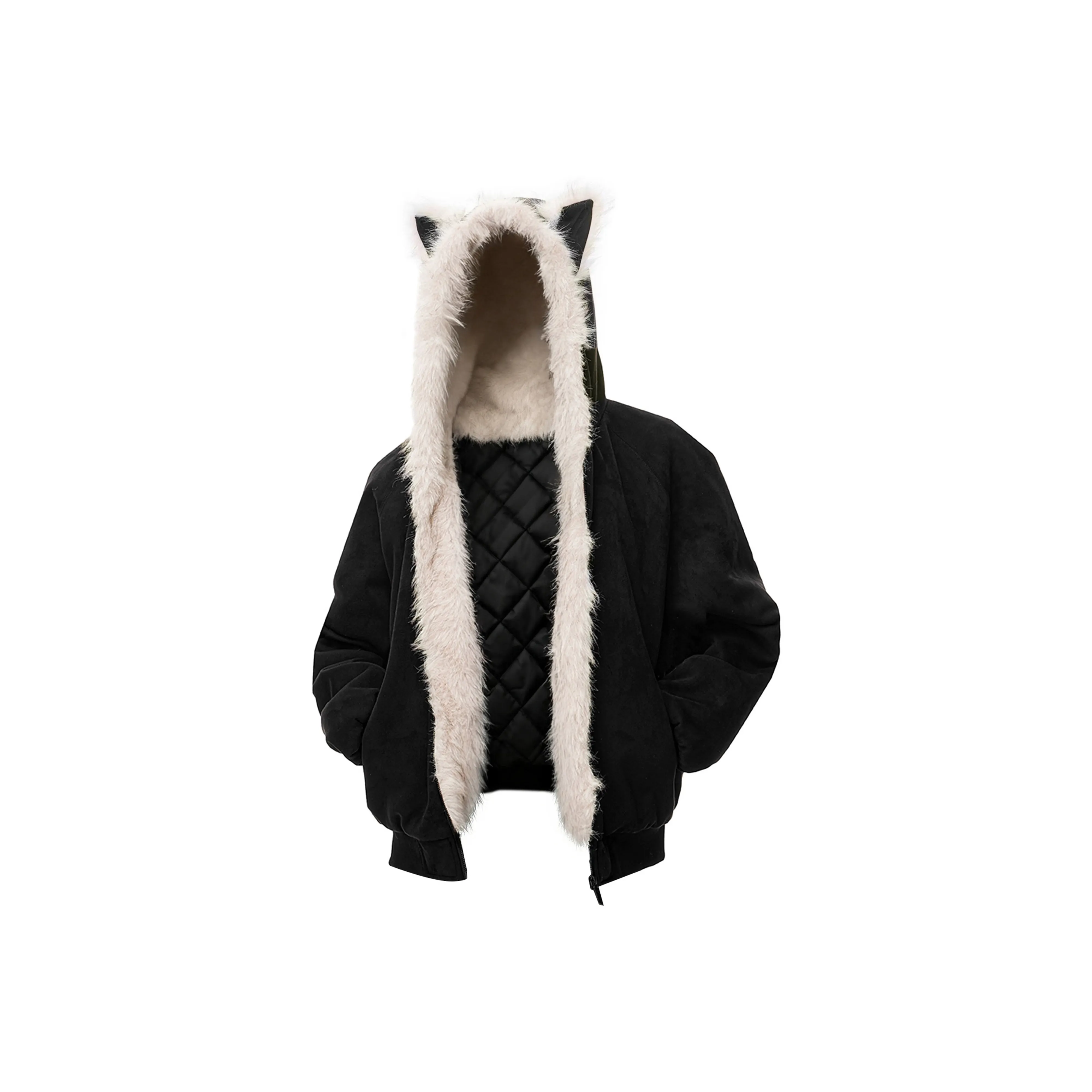 JUNGLE PANDA Хлопковый пуховик унисекс