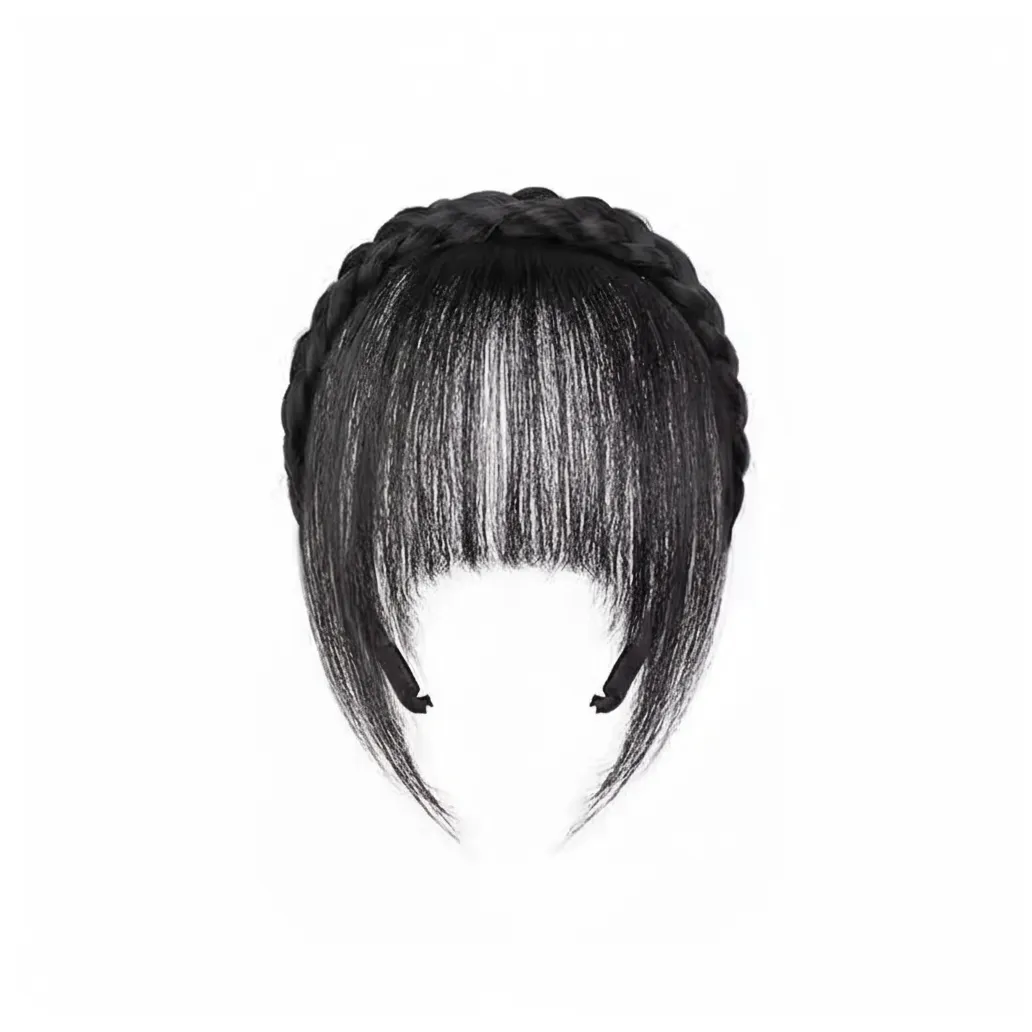 SIYU Real Human Волосы Ободок с кисточками из человеческих волос