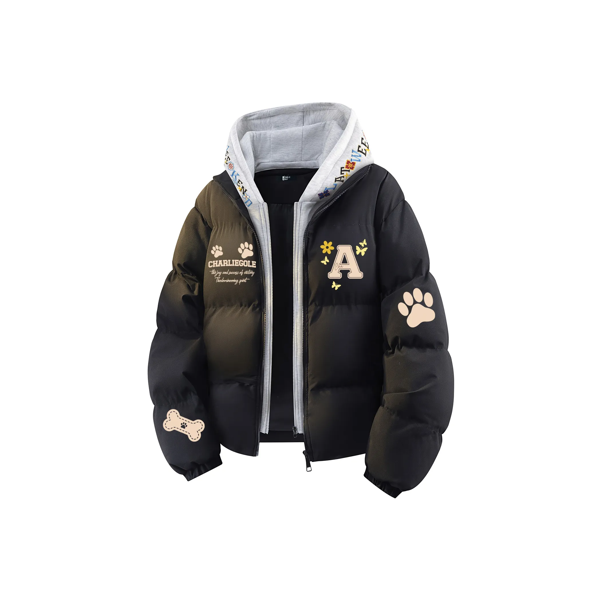 CHARLIE GOLF Пуховая куртка Пальто Унисекс