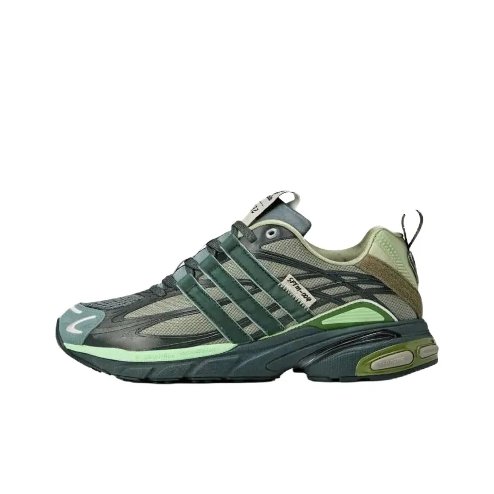 SFTM x adidas originals ADISTAR CUSHION Slip-resistant Abrasion-resistant Low Top Casual Shoes Unisex Green SFTM x adidas Originals ADISTAR CUSHION Противоскользящий устойчивый к истиранию низкий топ повседневная обувь унисекс зеленый