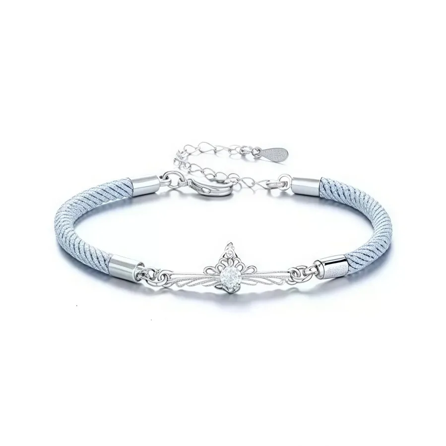 HAZYOU Браслеты с шнурками из смолы Женские