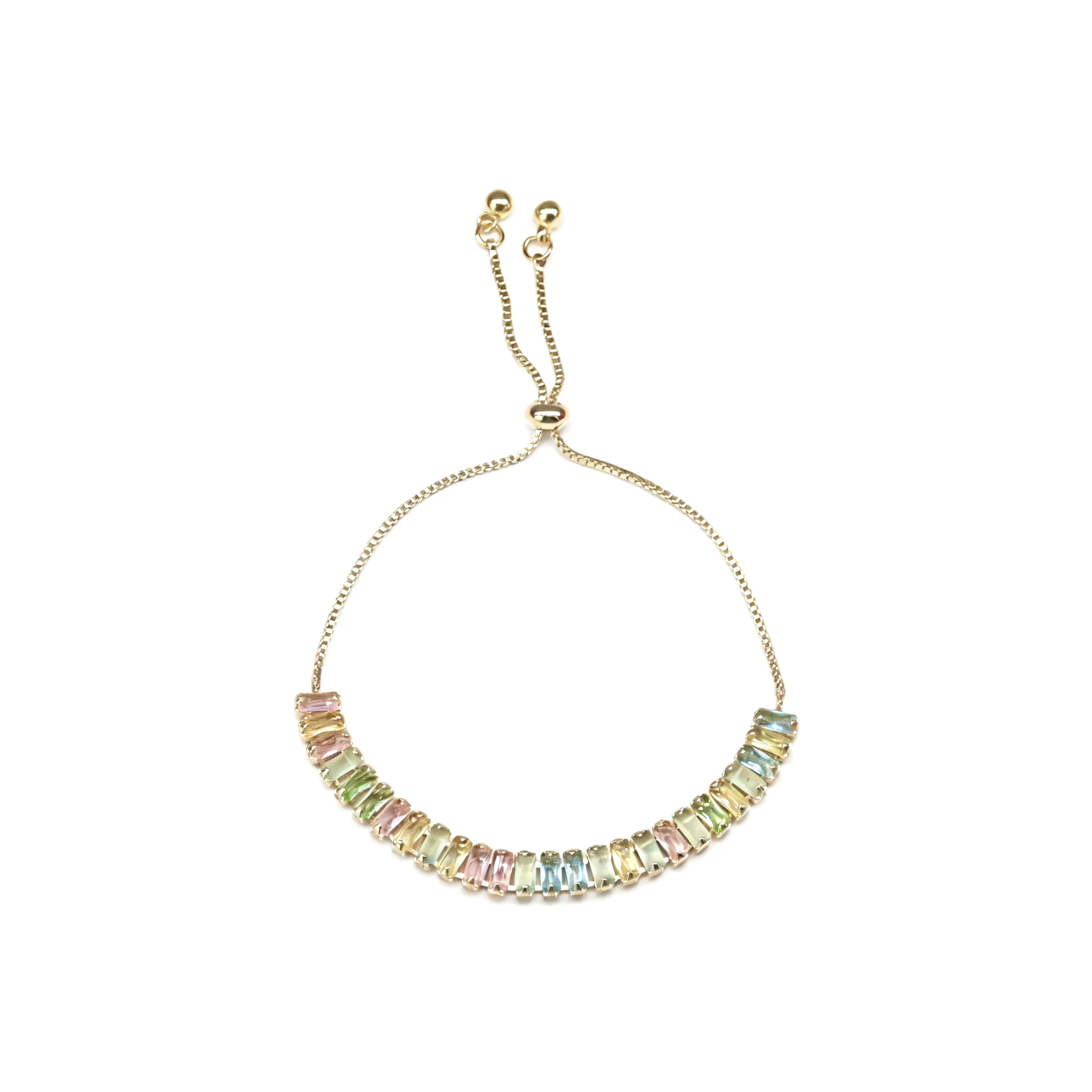 PoreLafe Oxidized Кубический цирконий Браслеты Женские Золото