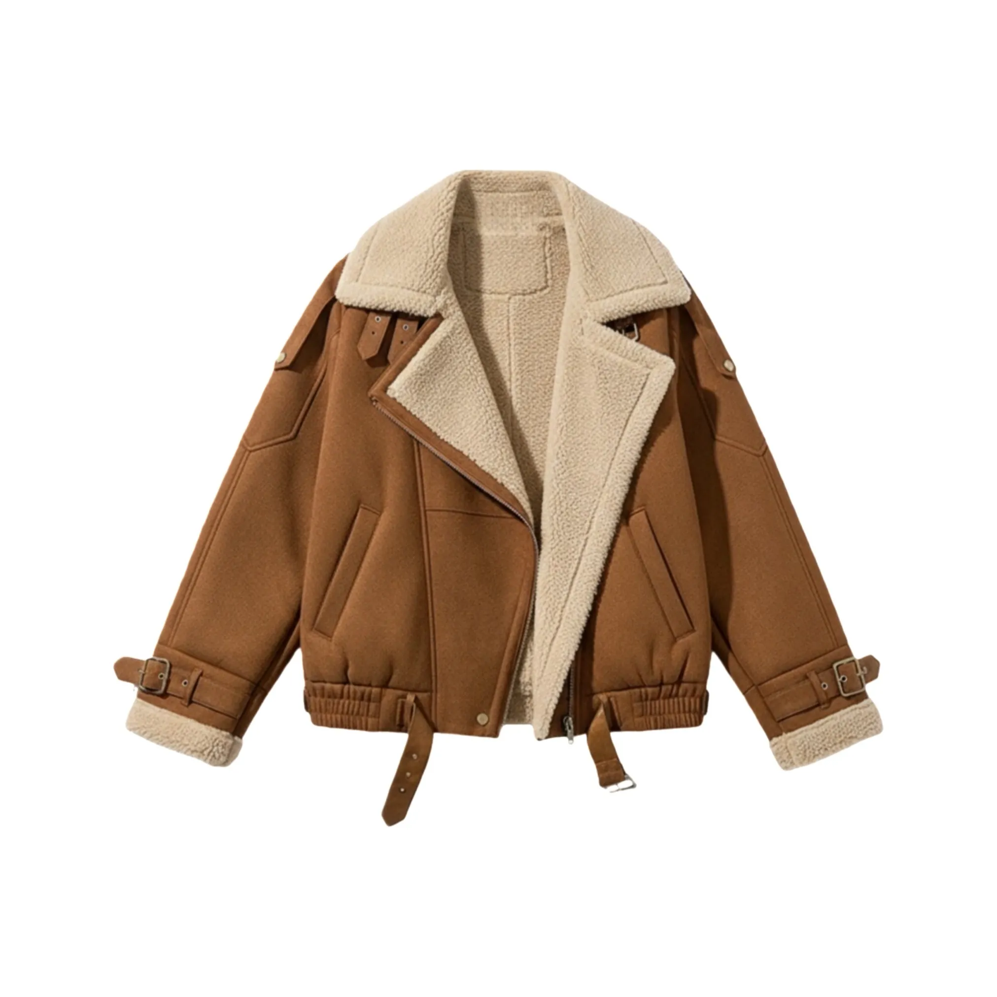 JOPPTI Коричневый Женский Куртки