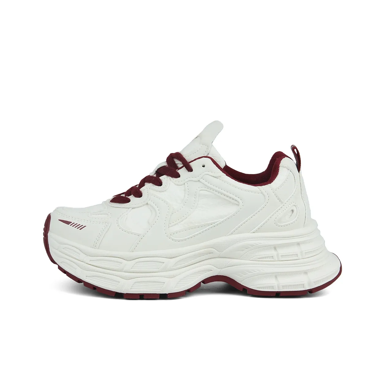 N6N8 Амортизация Легкий Увеличение Высоты Низкий Топ Толстая Подошва Кроссовки Женские