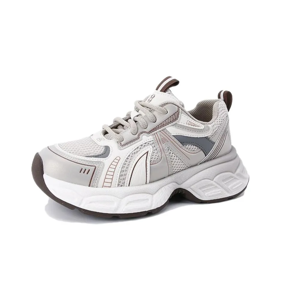 Spider King Low Топ Толстая подошва Кроссовки Женские