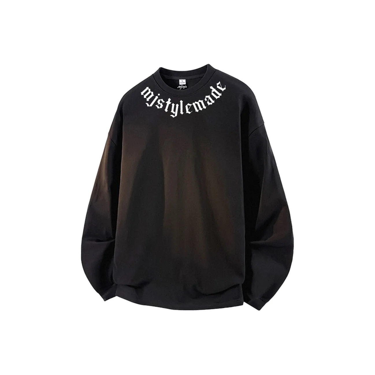 MJ STYLE Длинный рукав Т-рубашка Унисекс