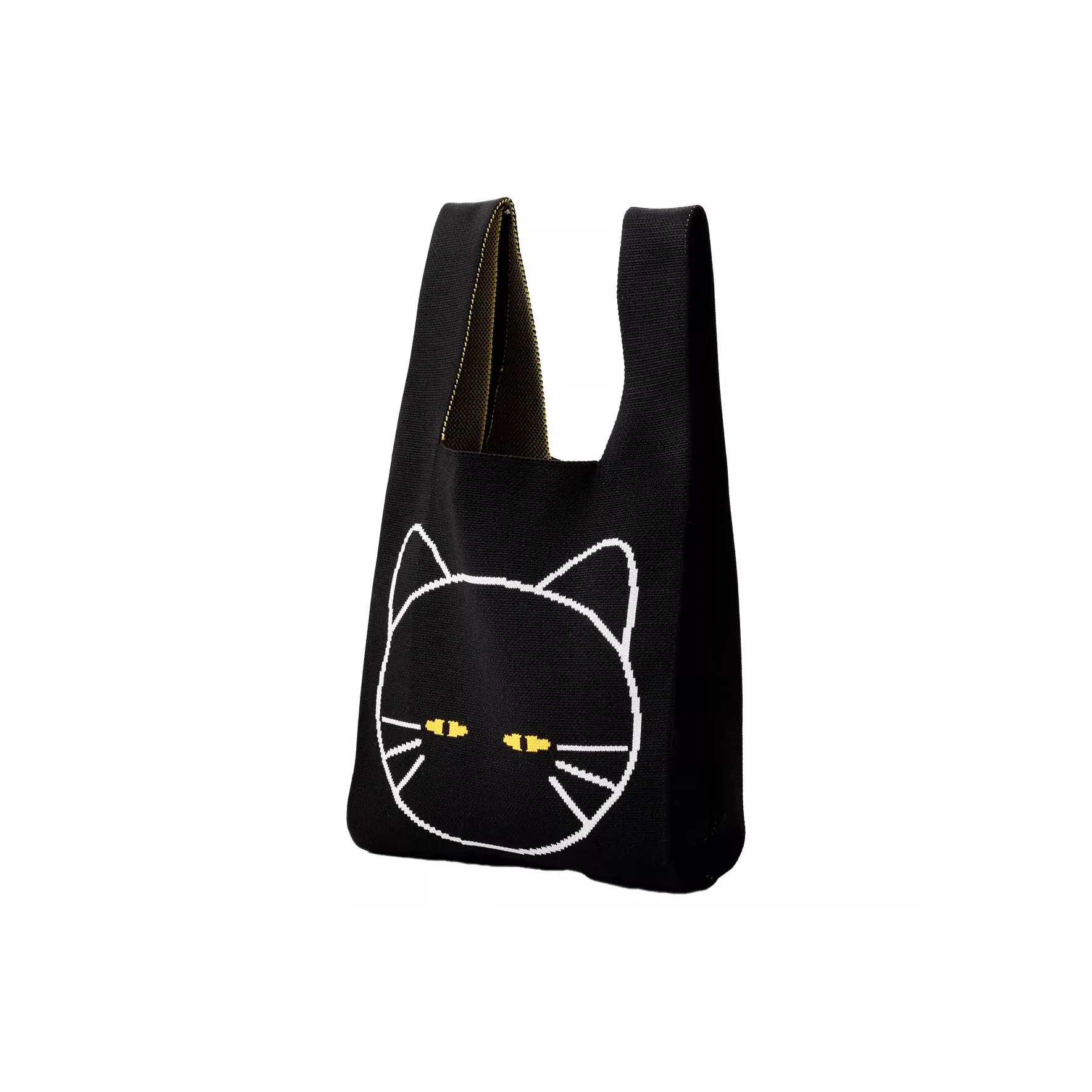 NITORI Полиэстер Сумка-тоут Женская Черный Серый Белый