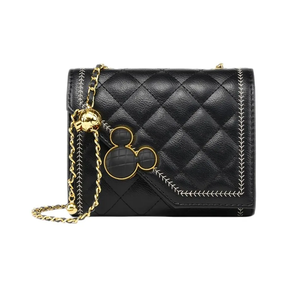 Disney Mickey Сумка через плечо из ПУ-кожи Маленькая Женская Черная