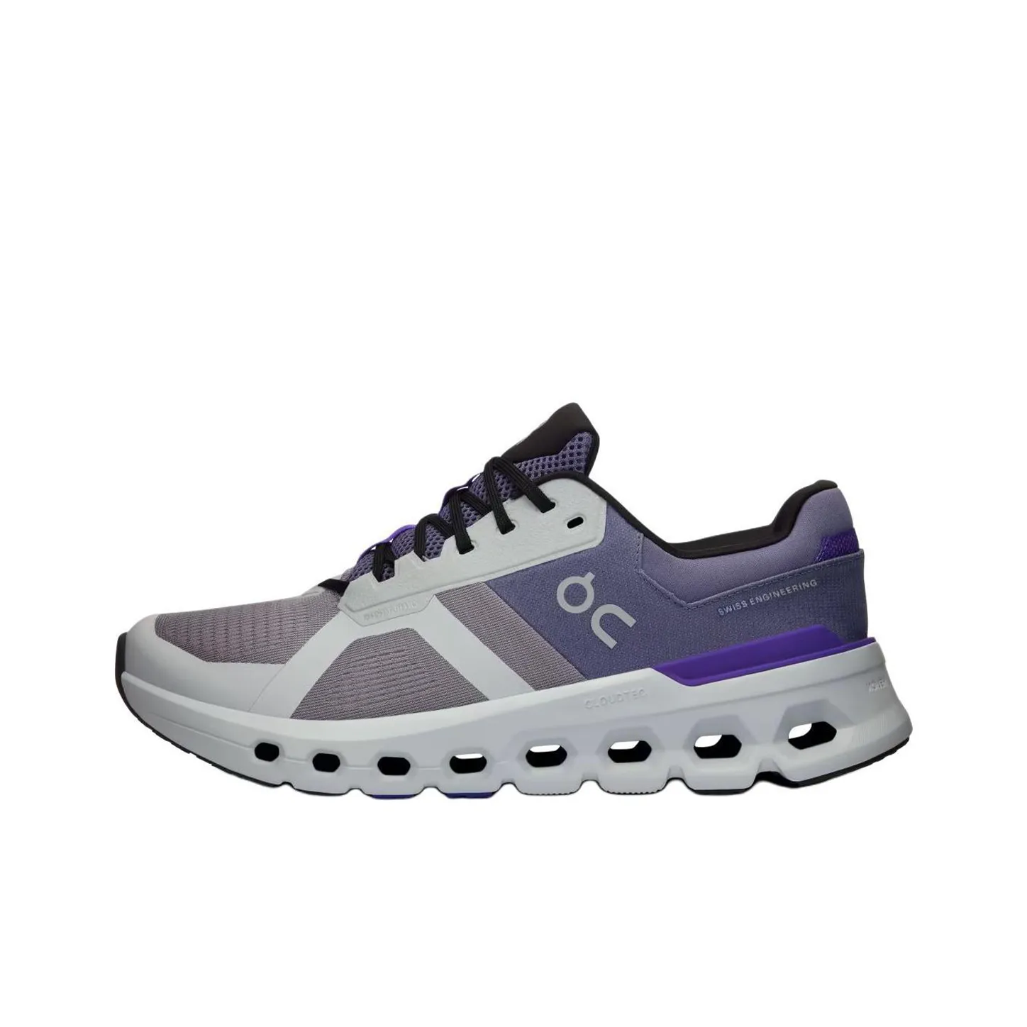On Cloudrunner 2 Slip-Resistant Abrasion-Resistant Low Top Casual Running Shoes Men's Indigo