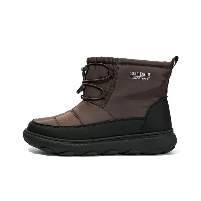 LAOMEIHUA Термический Устойчивый к Износу Короткий MID Ботинки для Сноуборда Мужские