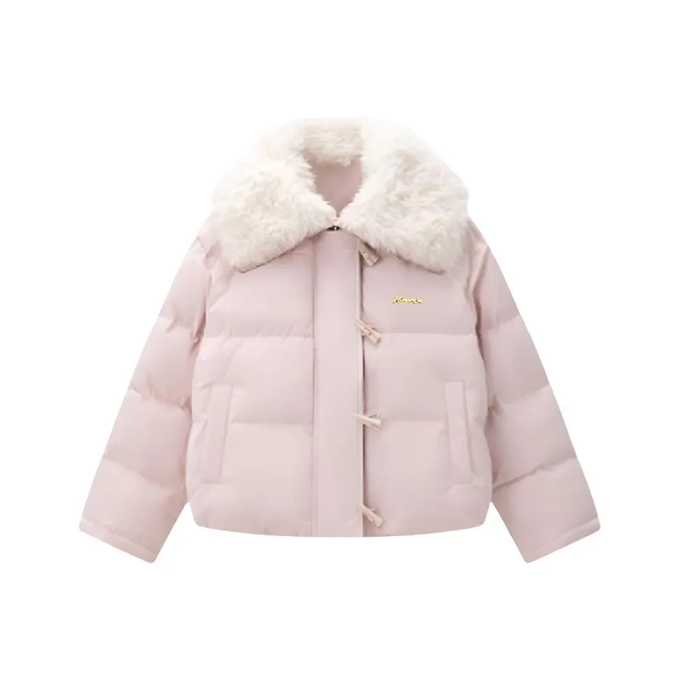 EFCR Розовый Женские пуховики