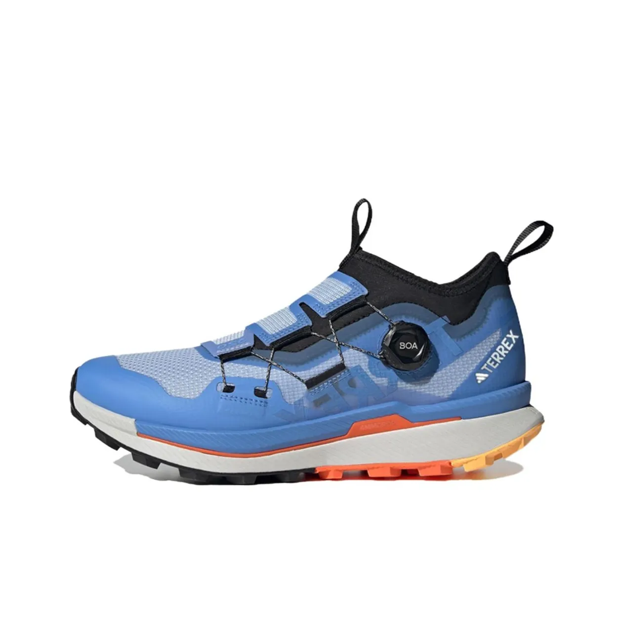 adidas Terrex Agravic Slip Resistant Abrasion Resistant Легкий Низкий Топ Беговые кроссовки Мужской Фиолетовый Серый