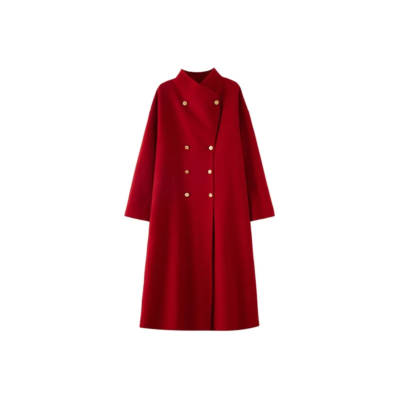 DITB Pink Red Women's Coat DITB Розовый Красный Женский Пальто