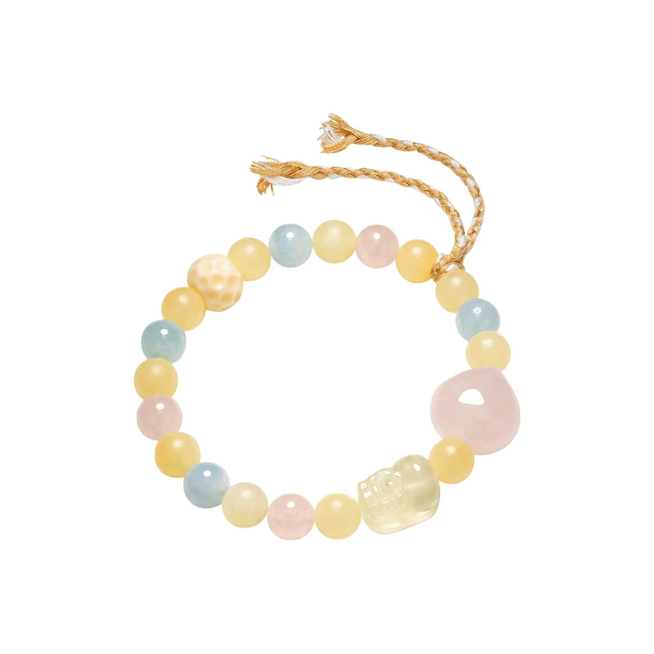 WUTAISHAN Браслеты с аквамарином Унисекс