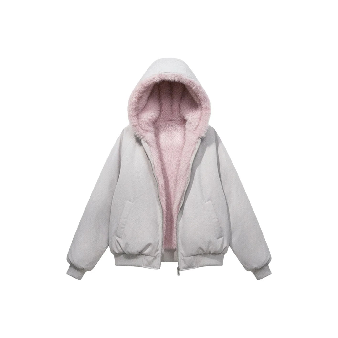 SDN by41 Серый Женский пуховик