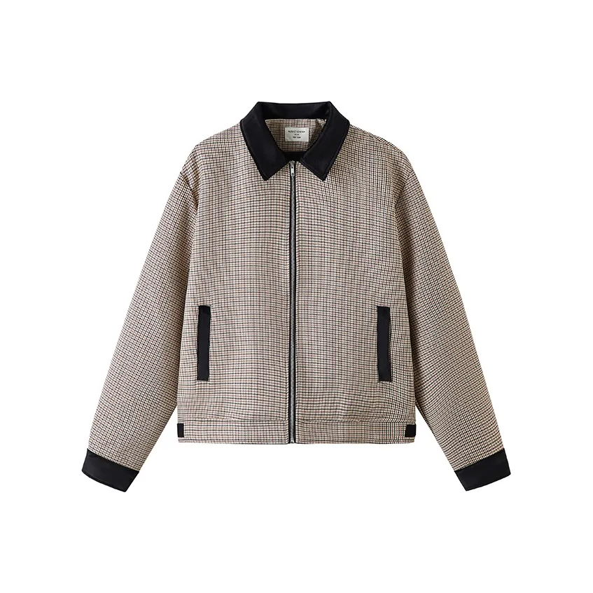 GANGZAI Гусиная лапка Унисекс Куртки