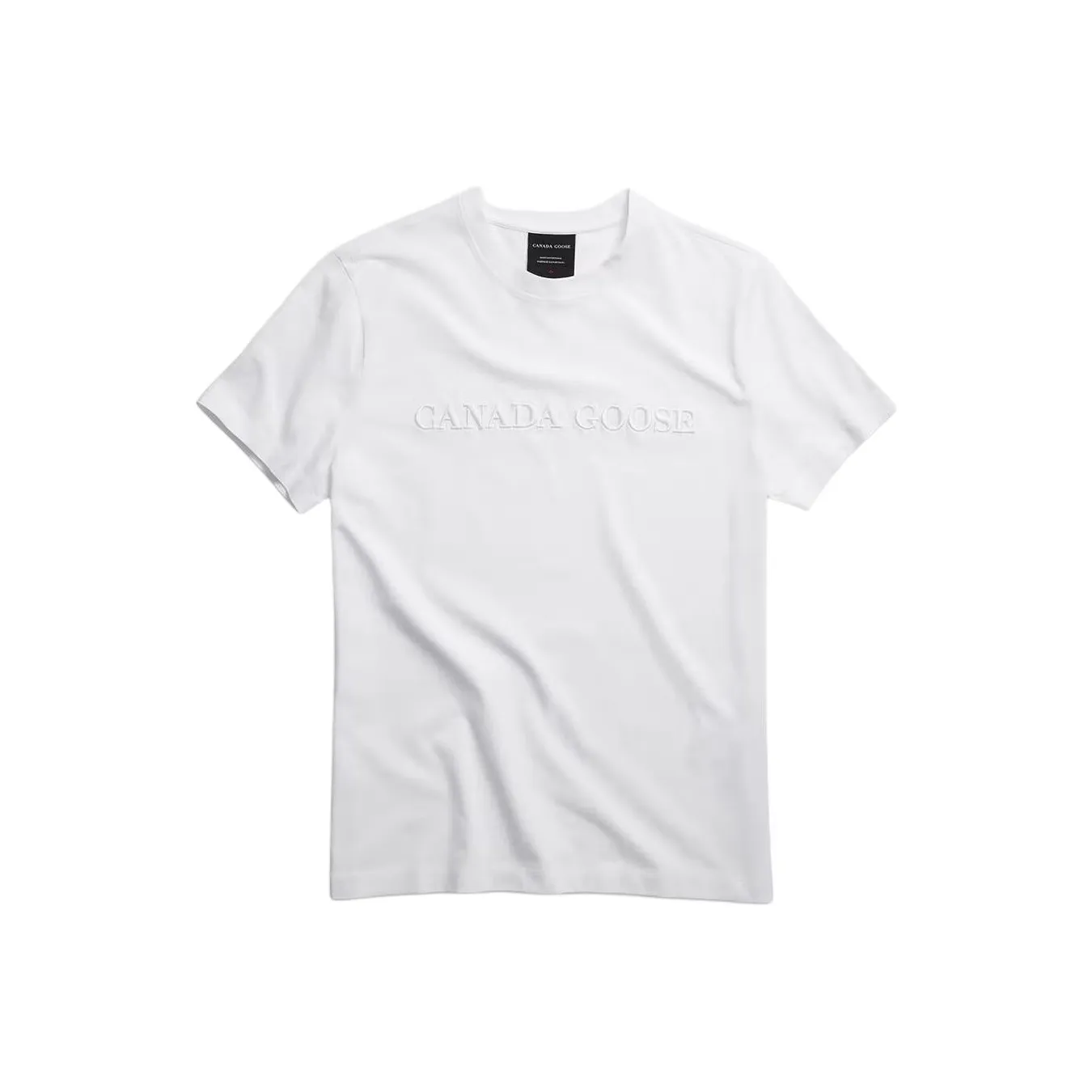 Canada Goose Emerson Series SS25 T-Shirt Мужской Белый