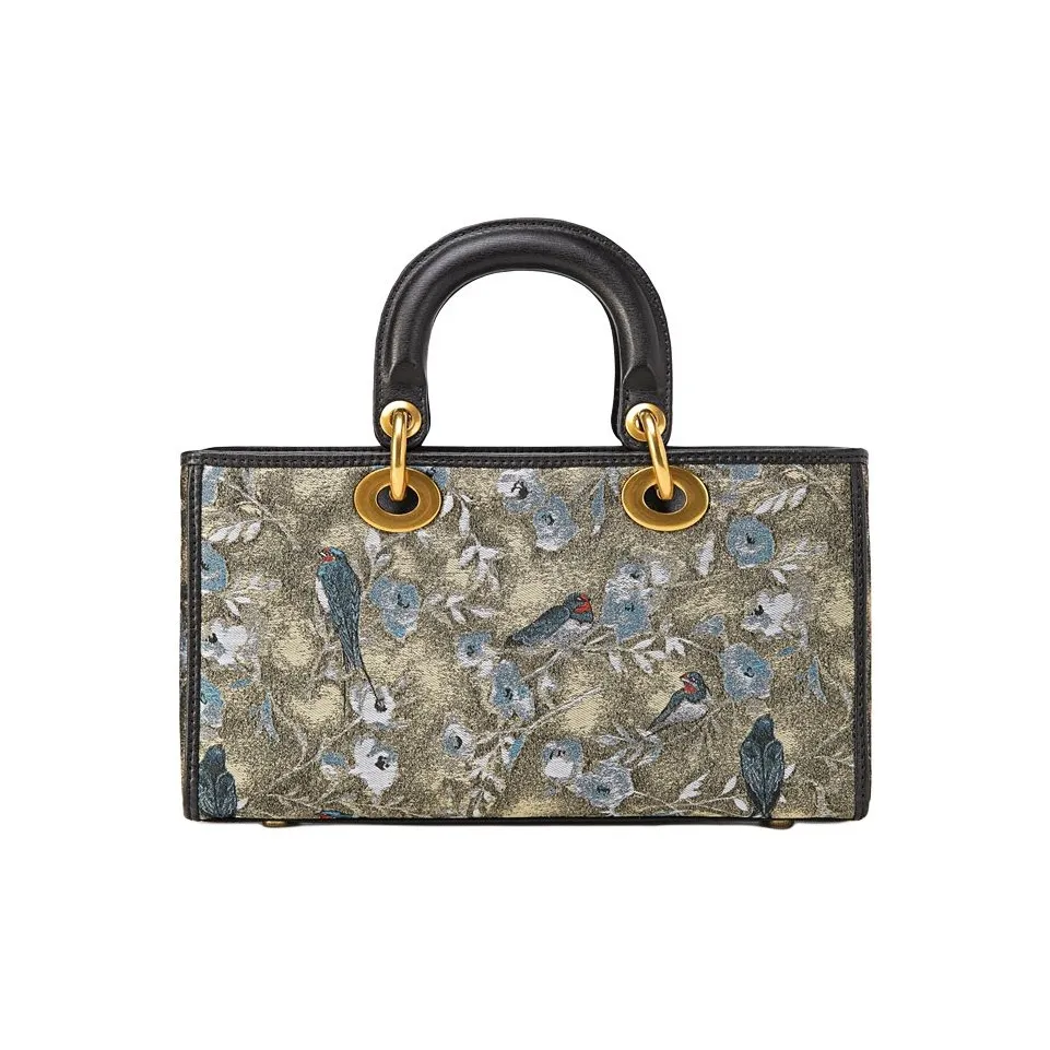 Liang Jin Ji 100% шелк Mulberry Одно плечо Сумка Средний Женский Многоцветный