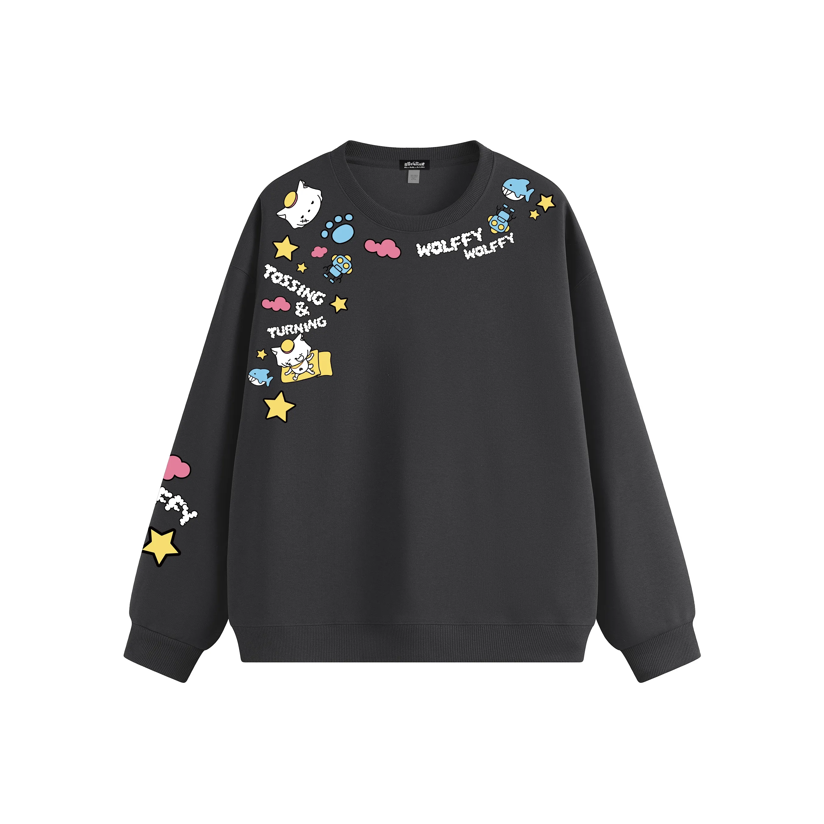 Свитшот Pleasant Goat and Big Big Wolf унисекс