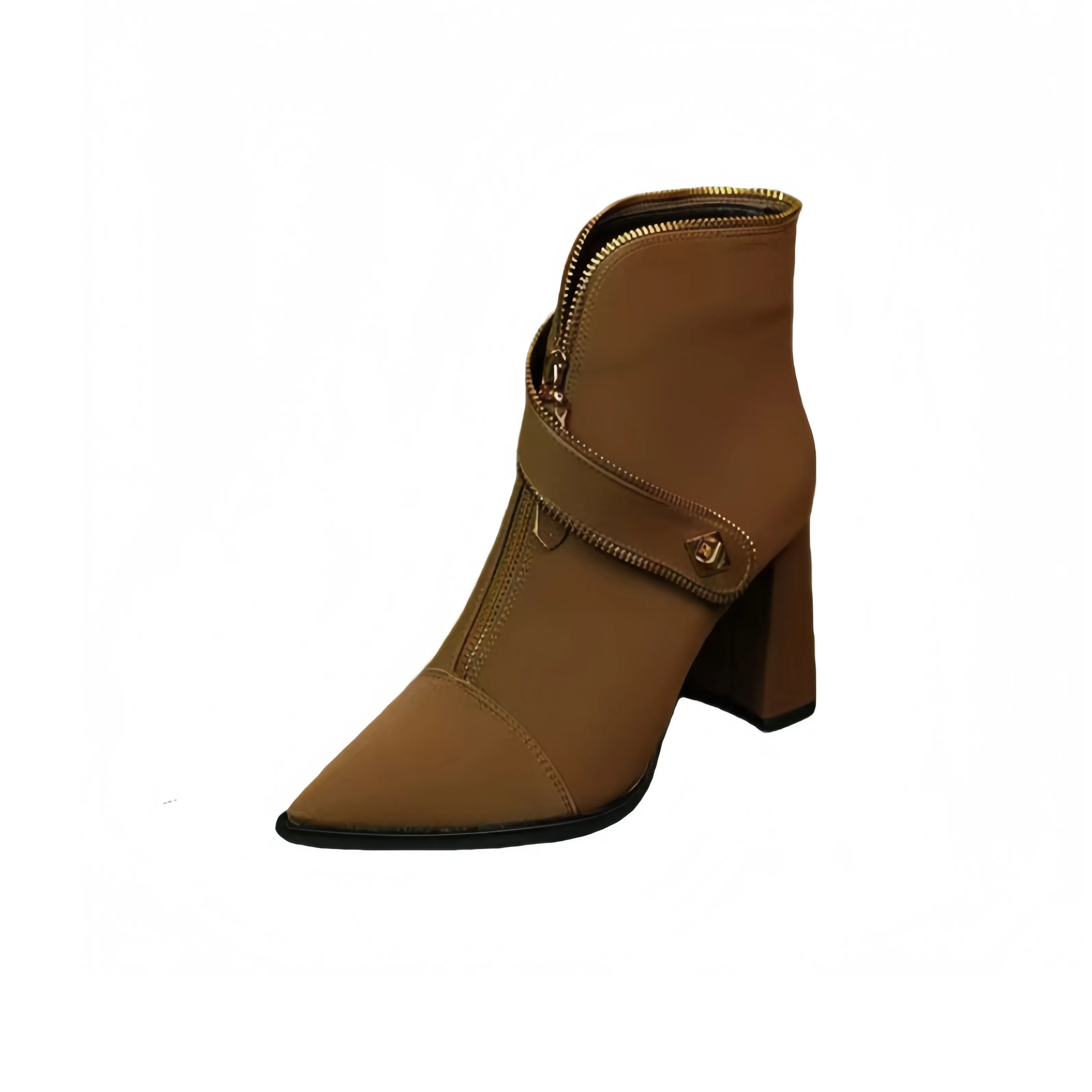 Puppytown Высокие ботильоны на каблуке для женщин