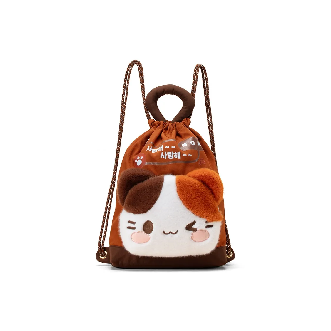 BGAY Полиэстер Шнур Рюкзак Стандартный Женский Коричневый Зеленый Кофейный Абрикос