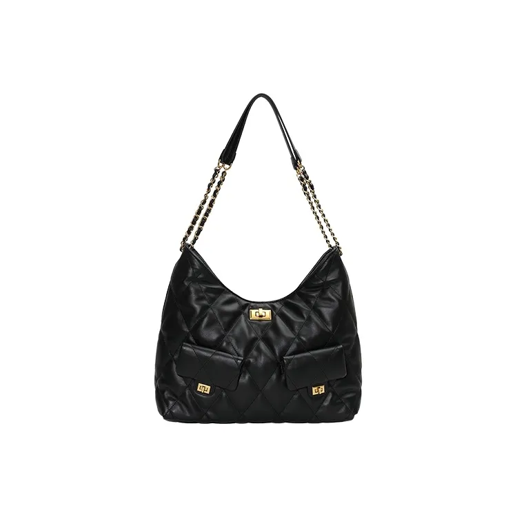 URBAN REVIVO Сумка Tote из искусственной кожи сумка через плечо женская черная