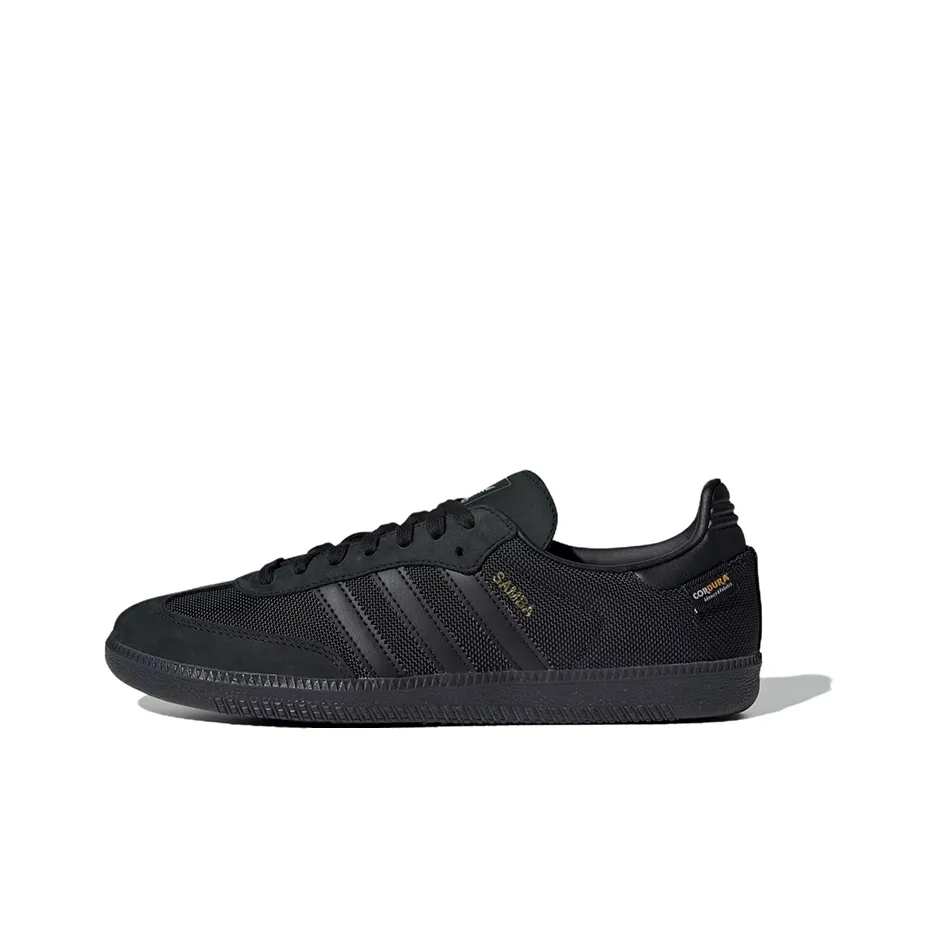 Adidas Originals SAMBA OG Low Топ Скейтборд Кроссовки Унисекс Черный