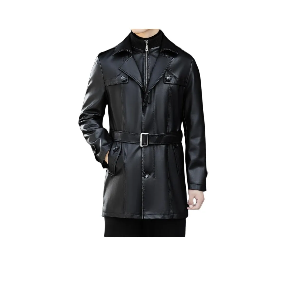 PIERRE CARDIN Кожа Куртка Мужская