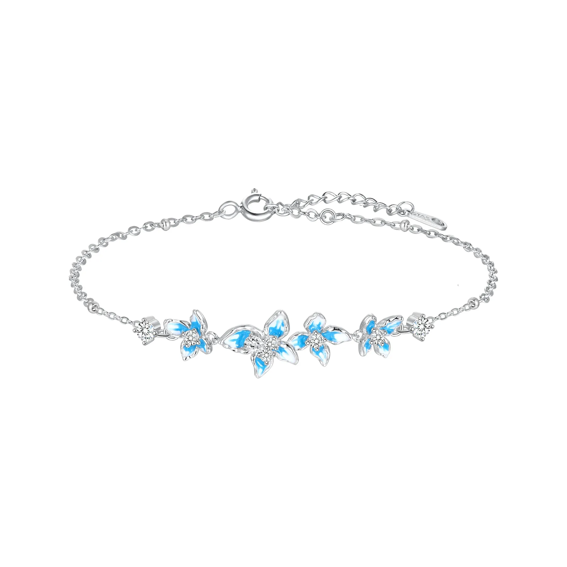 ZEGL Серебро S925 Браслеты Женские