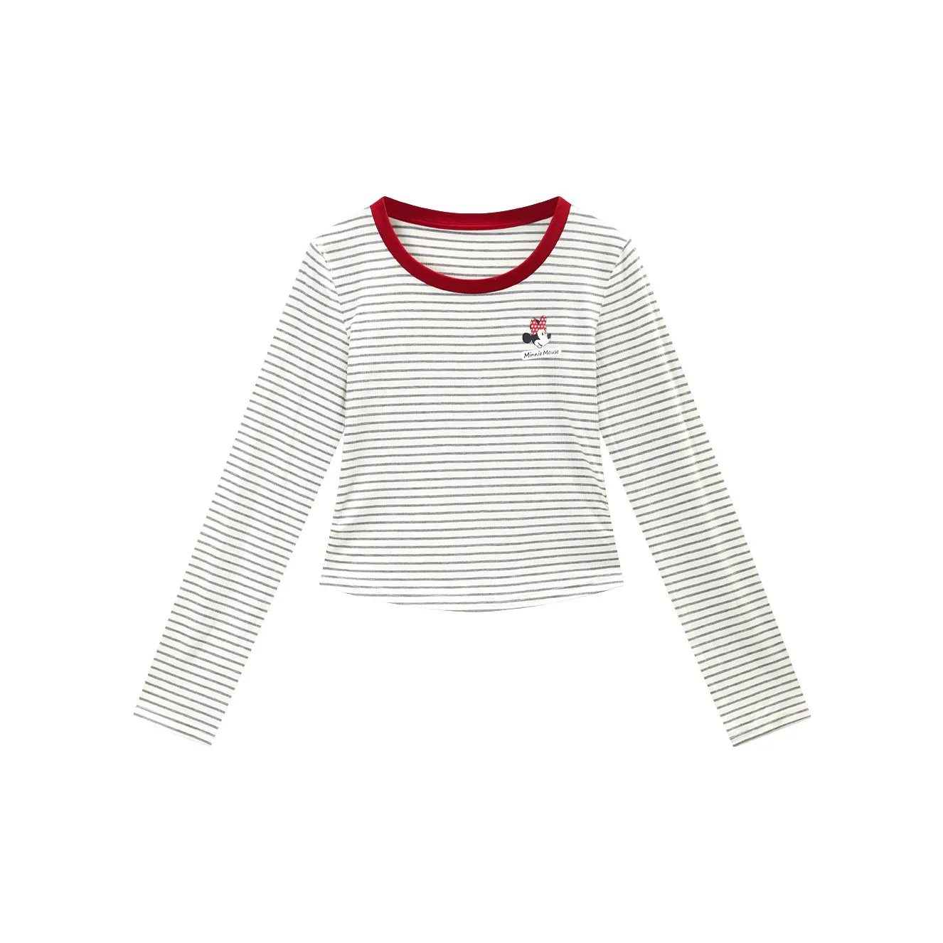 GUKOO x Disney Минни Undershirt Женские Вишнево-красный