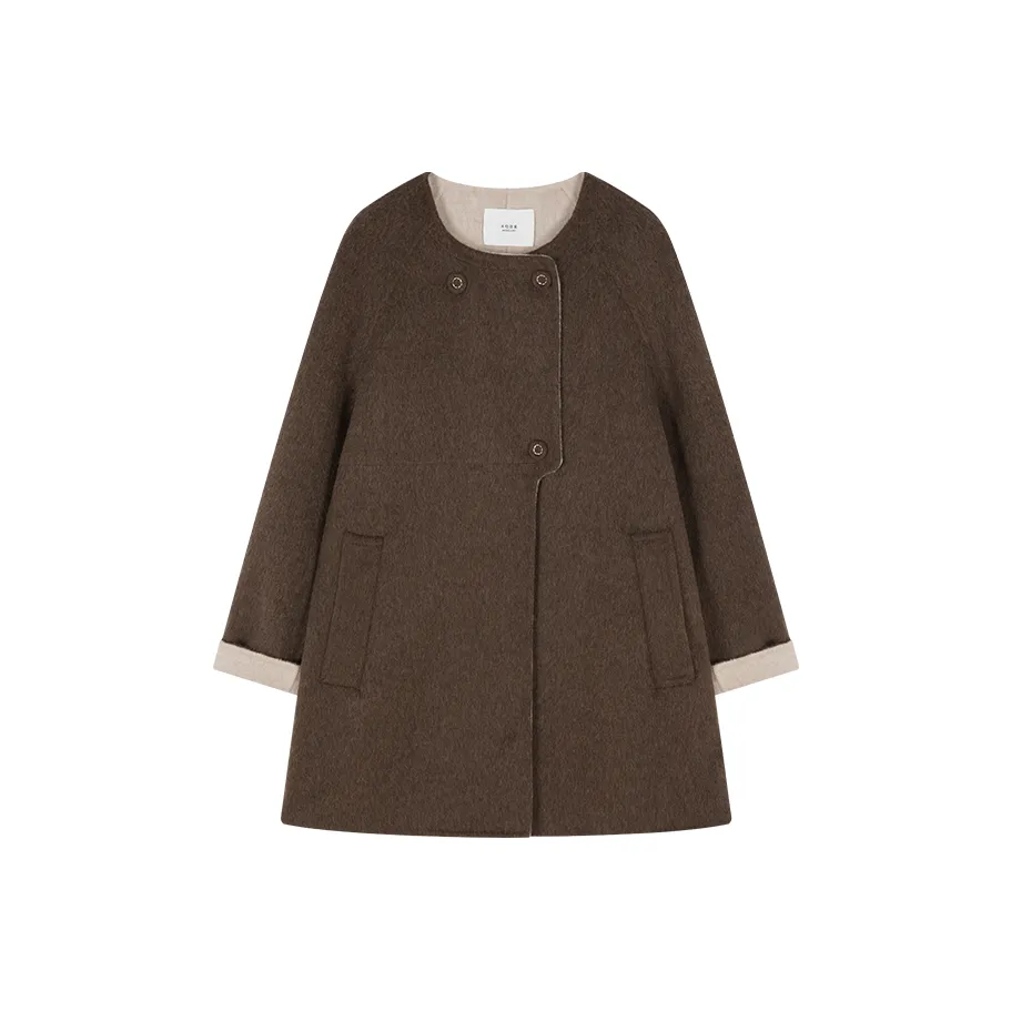 Mo Han Yi Mei Куртка Женская Какао-Кофейный Боб