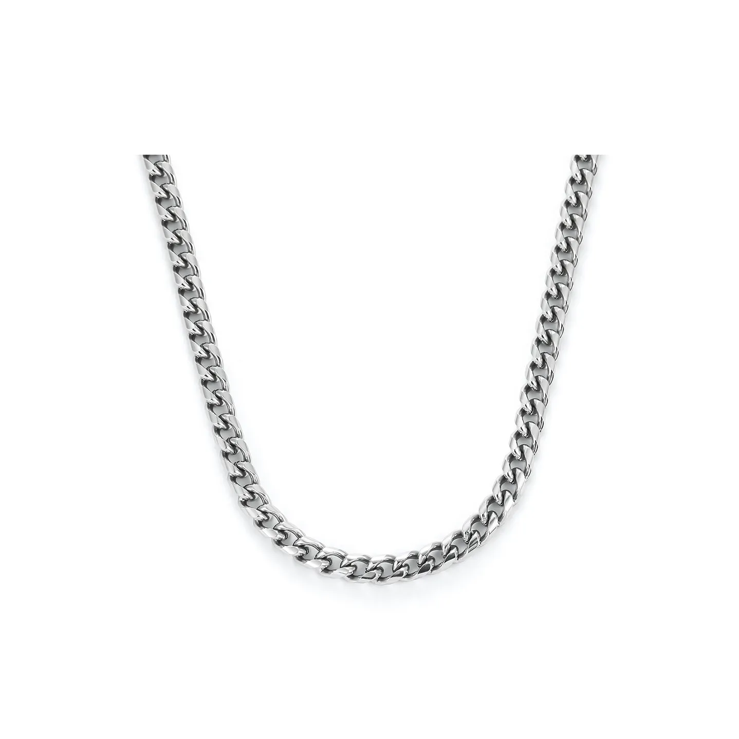 COLIMIDA Титановые стальные ожерелья унисекс серебряные