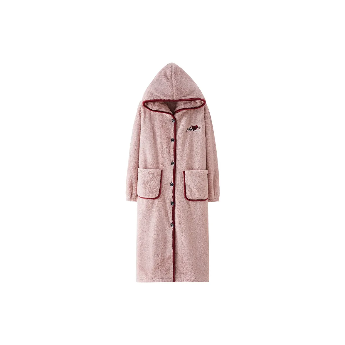 CAOBENCHUSE Розовый Женские Банные халаты
